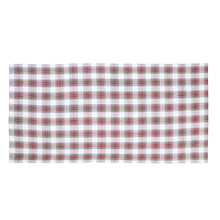 Kate Aurora Tis The Season Plaid Gingham Tartan 100% Cotton Fabric Classic Christmas Tablecloth - 60 in. W x 104 in. L