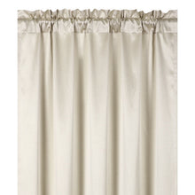 Kate Aurora 7 Piece Hampton Elegance Sheer Curtain Panels & Beaded Valances Set - Beige Beige