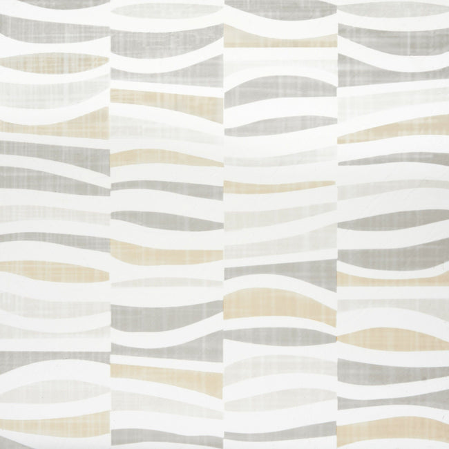 GoodGram Peel N' Stick DIY Retro 12x12 Self Adhesive Vinyl Floor Tile - 20 Tiles (20 Total SF in a Box) - Linen Waves - 20 Ti