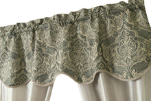 Kate Aurora Complete 5 Piece Sheer Window in a Bag Curtain & Valance Set - 52 in. W x 84 in. L, Sage Green