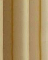 GoodGram Basic Home Grommet Top Sheer Single Window Curtain - 52 in. W x 63 in. L, Gold