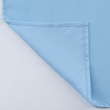 Kate Aurora Living Hotel Collection Mold & Mildew Resistant Fabric Shower Curtain - Baby Blue