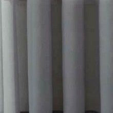 GoodGram Basic Home Grommet Top Sheer Single Window Curtain - 52 in. W x 45 in. L, Gray
