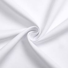 Kate Aurora Basic Drape Light Filtering Woven Jacquard Thermal Single Rod Pocket Window Curtain Panel - White
