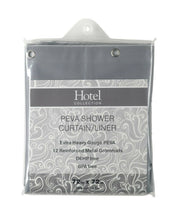 GoodGram Hotel Collection Non-Toxic 10 Gauge Peva Shower Curtain Liners - Gray