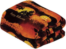 Kate Aurora Ultra Soft & Cozy Halloween Flying Witches Plush Throw Blanket Cover - 50 in. W x 60 in. L