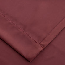 Kate Aurora 100% Thermal Blackout Bath & Kitchen Window Curtains - 50 in. W x 63 in. L, Red
