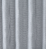 Hotel Collection Premium Waffle Weave Fabric Shower Curtain by Kate Aurora - Gray