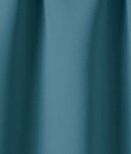 Kate Aurora 3 Piece Room Darkening Rod Pocket Cafe Kitchen Curtain Tier & Valance Set - Teal