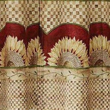 GoodGram Sunflower Complete 5 Piece Cottage Kitchen Curtain Set - 58 in. W x 36 in. L