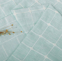 Kate Aurora 3 Piece Claire Embroidered Cafe Rod Pocket Kitchen Curtain Tier & Valance Set - Aqua