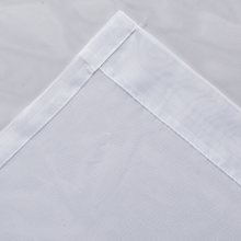 Kate Aurora 2 Piece Basic Home Custom Sheer Voile Grommet Top Window Curtains - 38 in. W x 84 in. L, White