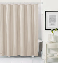 Kate Aurora Hotel Heavy Duty 10 Gauge Vinyl Shower Curtain Liners - Bone 72" x 72" Standard Shower Curtain Liner