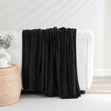 Kate Aurora Ultra Soft & Plush Hypoallergenic Boston Geo Accent Fleece Throw Blanket - 50" x 60"