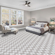 GoodGram Peel N' Stick DIY Retro 12x12 Self Adhesive Vinyl Floor Tile - 20 Tiles (20 Total SF in a Box) - Mod Diamond - 20 Ti