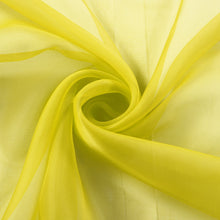GoodGram Ultra Luxurious Elegant Sheer Grommet Single Curtain Panel - 54 in. W x 84 in. L, Yellow