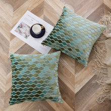 Kate Aurora 1 Piece Nolita Argyle Raised Chenille Ultra Plush & Fluffy 18"x 18" Filled Accent Throw Pillow With Removable Zip