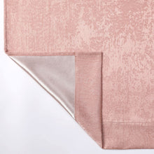 Kate Aurora Serena Elegant Jacquard Woven Fabric Shower Curtain - Standard Size - Blush