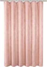 Kate Aurora Serena Elegant Jacquard Woven Fabric Shower Curtain - Standard Size - Blush