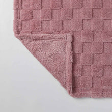 Kate Aurora Greenwich Ultra Soft & Plush Accent Throw Blanket - 50 in. x 60 in. - Rose Pink