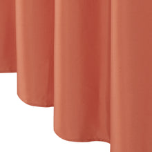 GoodGram Hotel Collection Fabric Shower Curtain Liners With Reinforced Hook Holes - Pumpkin Spice