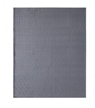 Kate Aurora Ultra Soft & Plush Modern Ogee Fleece Throw Blanket Covers - 50 in. W x 60 in. L - Gray