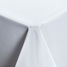 Kate Aurora Basics All Purpose Spill Proof Fabric Tablecloths - 60 in. W x 104 in. L (8-10 Chairs), White
