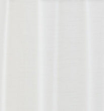 Kate Aurora Brandi Complete 3 Piece Rod Pocket Sheer Cafe Kitchen Curtain Tier & Valance Set - White
