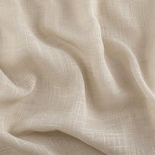 Kate Aurora 2 Pack Semi Sheer Linen Blend Grommet Top Window Curtains - 52 in. W x 84 in. L, Linen