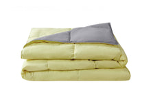 Kate Aurora Living Goose Down Alternative Bed in a Bag Complete Comforter Set - King, Yellow
