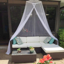 Kate Aurora Breathable White Mosquito Hanging Dome Canopy Tent Curtain Drape