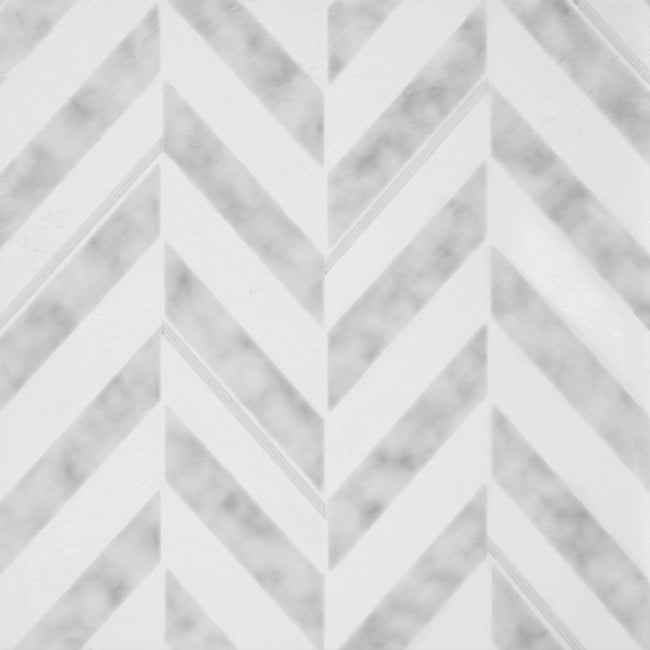 GoodGram Peel N' Stick DIY Retro 12x12 Self Adhesive Vinyl Floor Tile - 20 Tiles (20 Total SF in a Box) - Chevron - 20 Tiles/