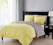 Kate Aurora Living Goose Down Alternative Bed in a Bag Complete Comforter Set - King, Yellow