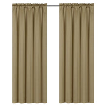 Kate Aurora 6 Piece Maison Estate Collection Semi Sheer Window Curtains & Beaded Valance Set - Royal Gold