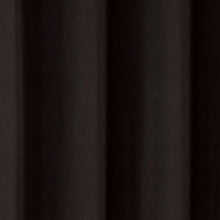 Kate Aurora Set of 2 Thermal Room Darkening Grommet Top Curtains For Small Windows - 63 in. Long - Black