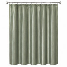 Kate Aurora Autumn Sage Lightweight Fabric Shower Curtain - 70" x 72"