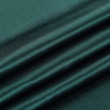 Kate Aurora 6 Piece Maison Estate Collection Semi Sheer Window Curtains & Beaded Valance Set - Christmas Green