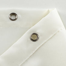 GoodGram Hotel Collection Fabric Shower Curtain Liners With Reinforced Hook Holes - Ivory