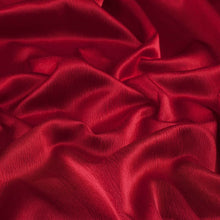 Kate Aurora 6 Piece Maison Estate Collection Semi Sheer Window Curtains & Beaded Valance Set - Red