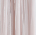 Kate Aurora Basic Elegance 2 Pack Double Layered Hotel Chic Sheer Light Defusing Curtains - 38 in. W x 63 in. L, Blush/Pink