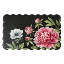 Kate Aurora Peony Garden Anti Fatigue Non-Skid Memory Foam Kitchen Floor Mat - 18 in. W x 30 in. L