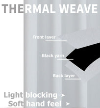 Kate Aurora Hotel Chic 2 Piece Room Darkening Grommet Top Window Curtain Panels - 52 in. W x 84 in. L, White