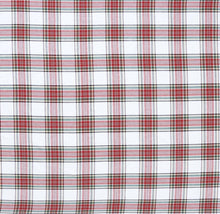 Kate Aurora Tis The Season Plaid Gingham Tartan 100% Cotton Fabric Classic Christmas Tablecloth - 60 in. W x 120 in. L