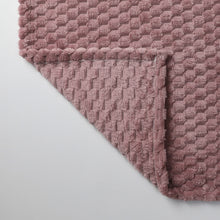 Kate Aurora Leylani Ultra Soft & Plush Luxurious Accent Throw Blanket - 50 in. W x 60 in. L - Rose