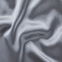 Kate Aurora Basic Faux Silk Rod Pocket Shimmery Sheer Single Window Curtain Panel - 52 in. W x 84 in. L - Silver