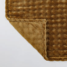 Kate Aurora Prestige Ultra Soft & Plush Accent Throw Blanket - 50 in. W x 60 in. L - Gold