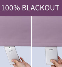 Kate Aurora 2 Piece 100% Hotel Thermal Blackout Lavender Grommet Top Curtain Panels - 50 in. W x 63 in. L, Lavender