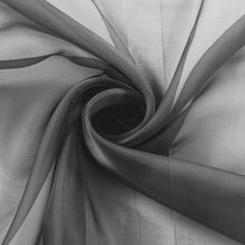 GoodGram Basic Home Grommet Top Sheer Single Window Curtain - 52 in. W x 84 in. L, Silver