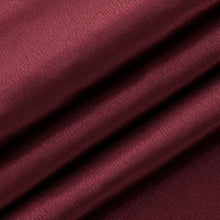 Kate Aurora 6 Piece Maison Estate Collection Semi Sheer Window Curtains & Beaded Valance Set - Burgundy