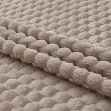 Kate Aurora Leylani Ultra Soft & Plush Luxurious Accent Throw Blanket - 50 in. W x 60 in. L - Linen